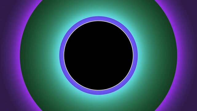 Animation seamless 4k loop Computer generated wallpaper texture element flat style with animation of rounded rectangles, circles lines light shadow 4k neon glow colorful backdrop simple forms pattern