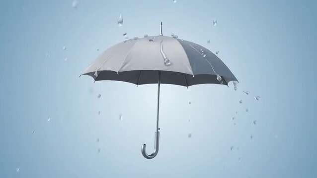 umbrella and rain