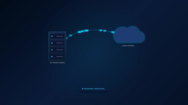 Cloud Data Migration from On Premise Server to Cloud Storage