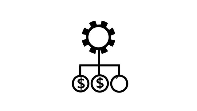 Investment Icon for Financial Growth and Asset Management.