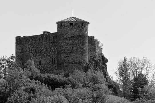 Castle of Busseol, Auvergne, France