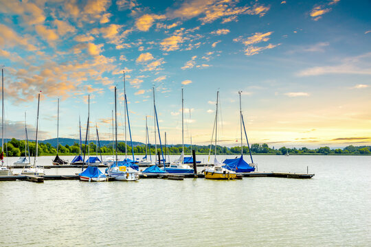 Altm&uuml;hlsee, Gunzenhausen, Baden Wuerttemberg, Germany 