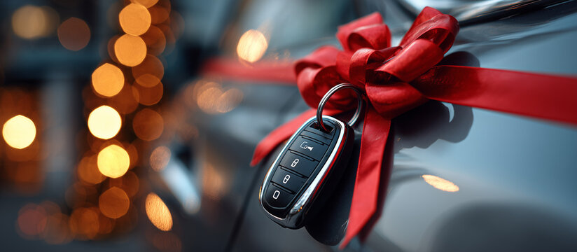 modern car new key