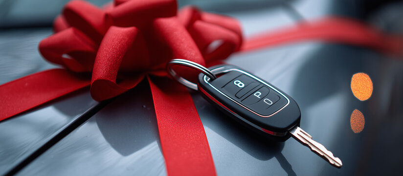 modern car new key