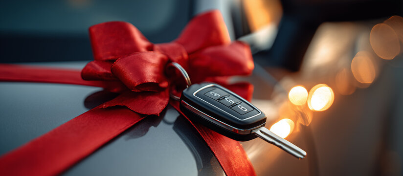 modern car new key