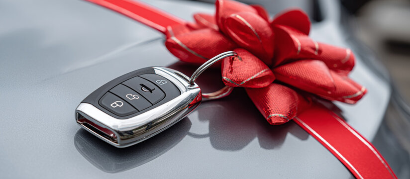 modern car new key