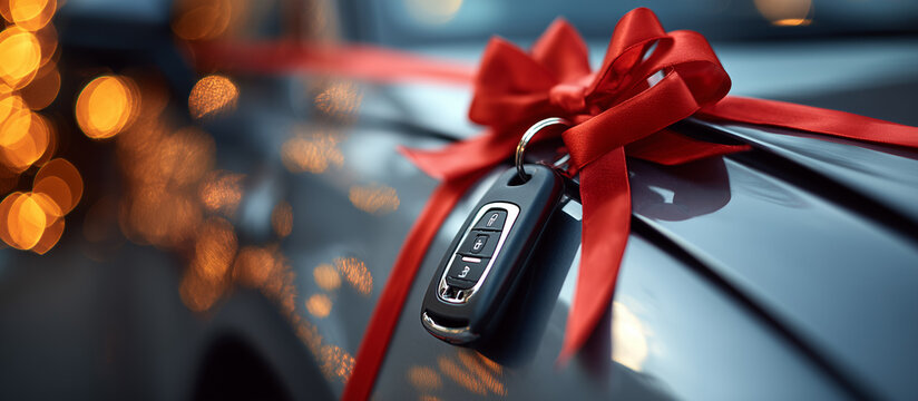 modern car new key