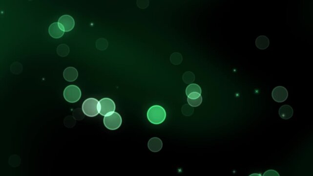 Green Abstract Motion Background Seamless Loop 4K