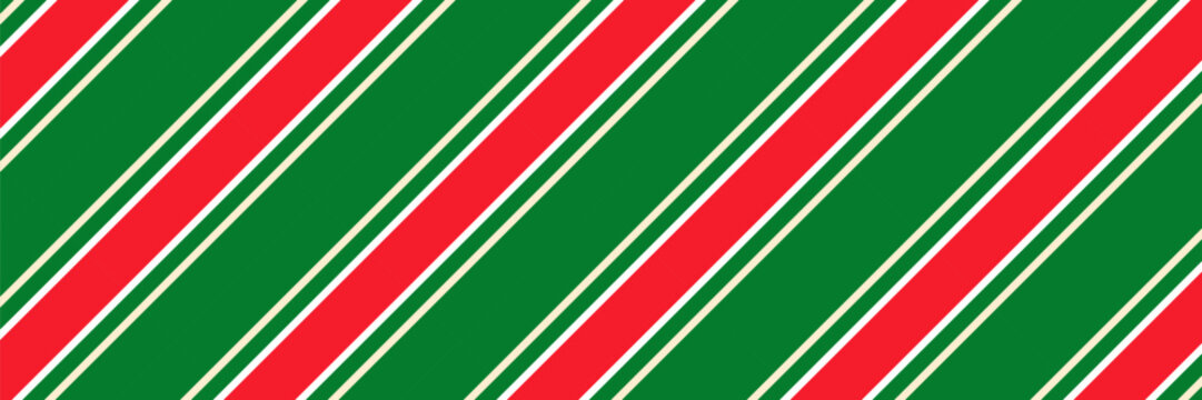 Stripe wrapping christmas with seamless cane pattern for stripes peppermint candy. Green red holiday with line gift diagonal for frame texture paper. Xmas vintage stripe with border seamless.