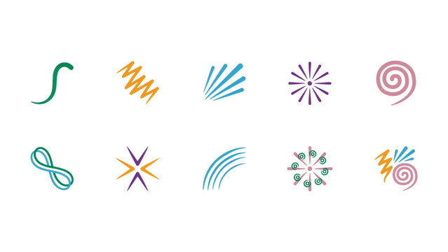 Doodle Explosion Burst Frame. Hand Drawn Sun Rays, Sparkle Shine and Radial Line Element with Idea and Exclamation Symbol. Vector Illustration on White Background