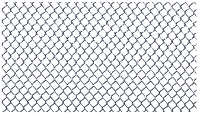 Seamless metal wire mesh fence pattern and diamond texture
