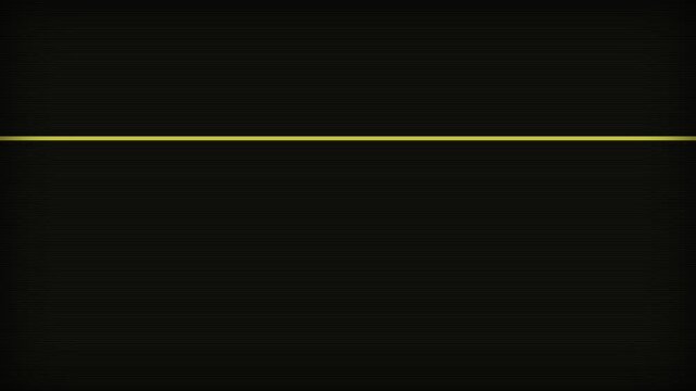 Retro television screen turning off with glowing scanline