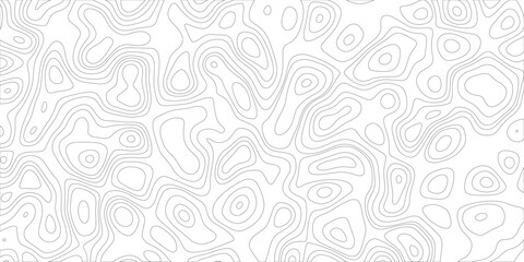Abstract pattern with lines. Abstract sea map geographic contour map and topographic contours map background. contour line abstract background art. © Noor