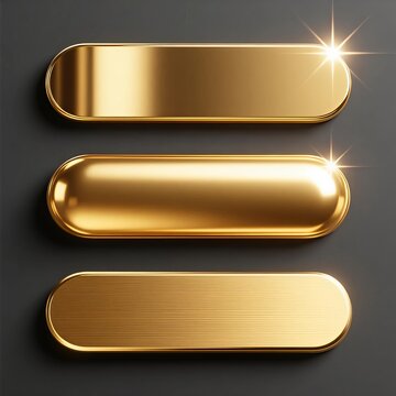 gold and silver banners