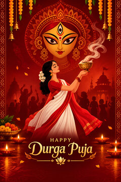 Festivel Durga Puja Celebration 