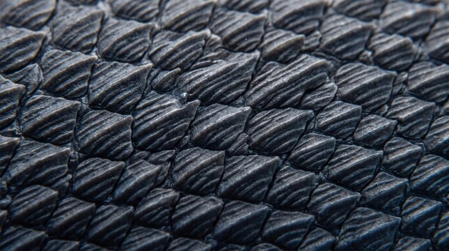 Close-up of shark skin texture  