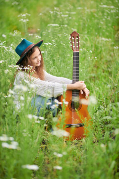 Dreamy Meadow Musician