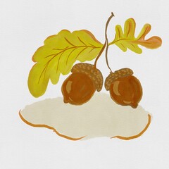 Oak fruits Kenari © Kahf n Calm Studio