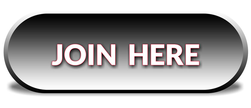 Modern JOIN HERE UI Button with Glossy Silver Gradient and Bold White Text