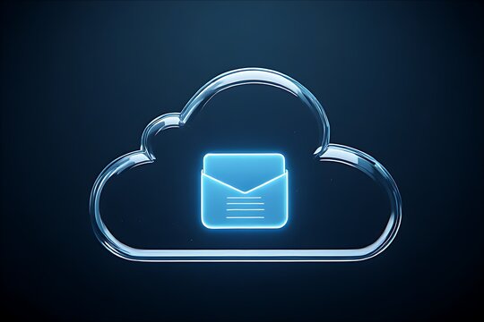 Cloud Storage and Online File Storage Concept