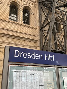 Dresden, Germany
September 28, 2026
Dresden Hbf sign