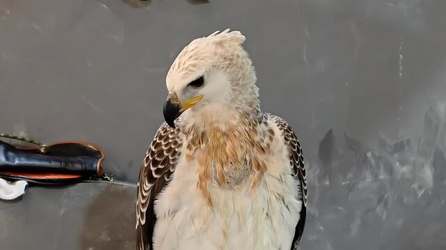 African fish eagle perching and looking, Bird of Prey, Flying Avian hunter, Exotic Falconry, Freedom Icon, Apex carnivore, Safari Wildlife