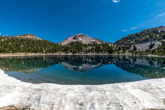 Lake Helen in Lassen Volcanic National Park, CA