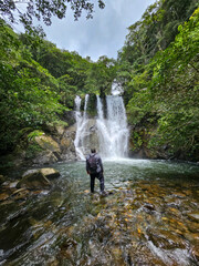 Cascadas y montañas en la comarca Panama © crist.cort