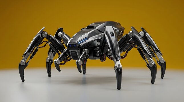 Sleek Carbon Tech Spider Concept