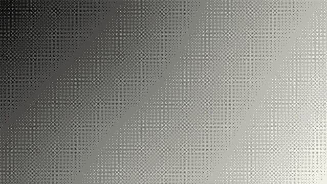 Black and white ordered dither gradient