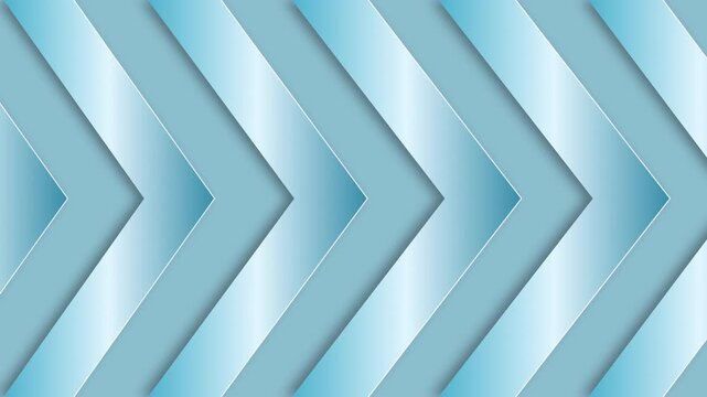 Abstract background with blue chevron arrows and soft shadows for modern graphic design.
