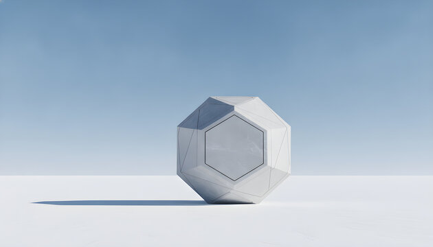 Faceted Geometric Object on a Minimalist Horizon