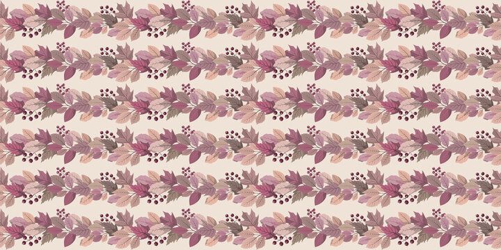 Autumn wallpaper and  Background pattern design 