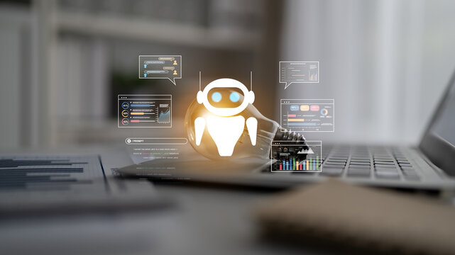 A generative AI assistant for data analysis, communication, and coding tasks. This smart robot can process prompts to generate insights and code. Motif
