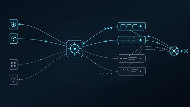 Priority-based AI inference routing showing intelligent request queues and differentiated compute allocation across enterprise infrastructure