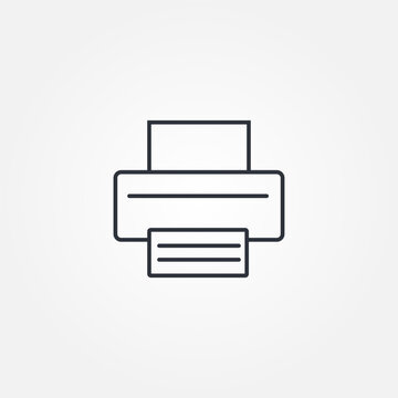 printers icon symbol illustration vector eps10 logo template design pattern seamless bright minimal design flat design realistic style simple design modern design