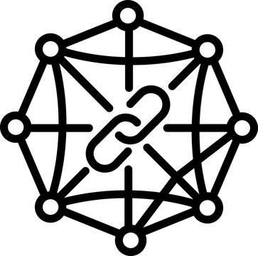 backlink-link-building-network-connection-line-icon