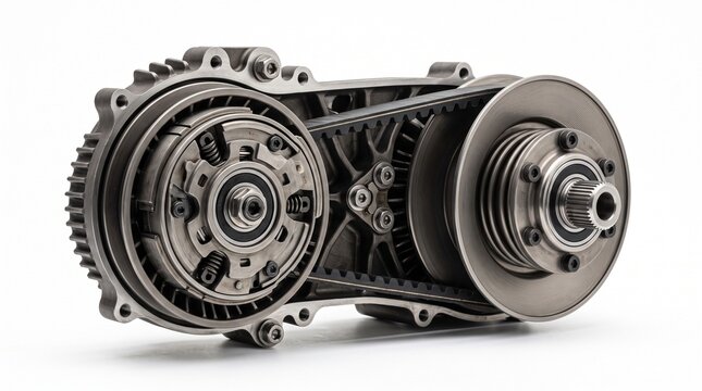 Engine Timing Belt and Pulley Drive System