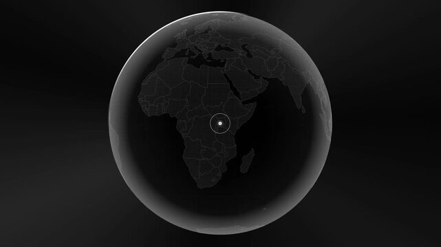 Digital Globe Search for Uganda Location
