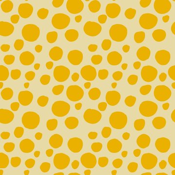 Orange dots pattern 