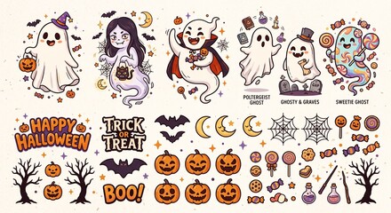 Obraz premium ハロウィーンイラスト