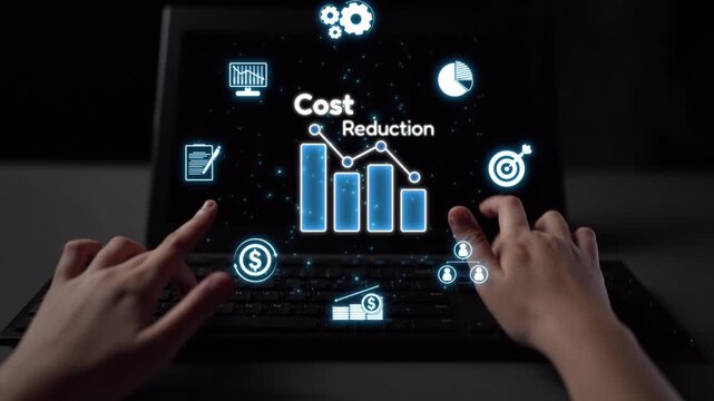 Cost reduction and cost saving through digital transformation, business cost optimization, operational cost reduction, financial savings, and resource efficiency strategies for business success. Muxer