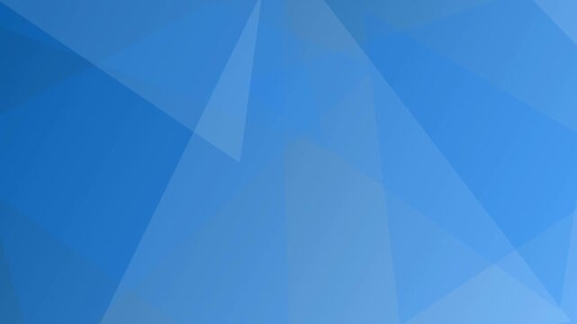 Geometric abstract design with blue gradient shapes

