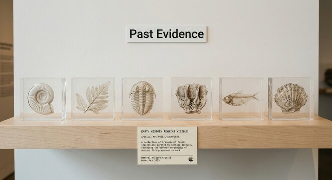 Museum Exhibit Showcases Fossilized Remains of Ancient Life