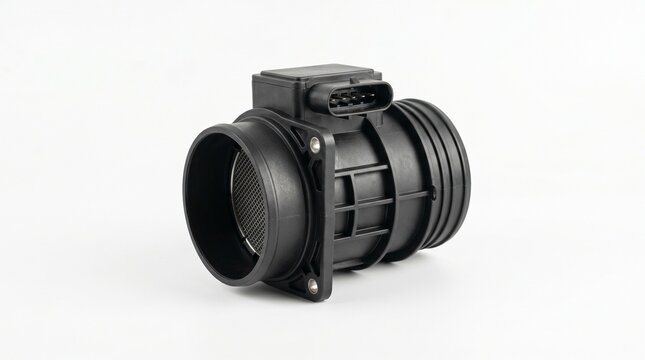 Black mass airflow sensor for automotive engine