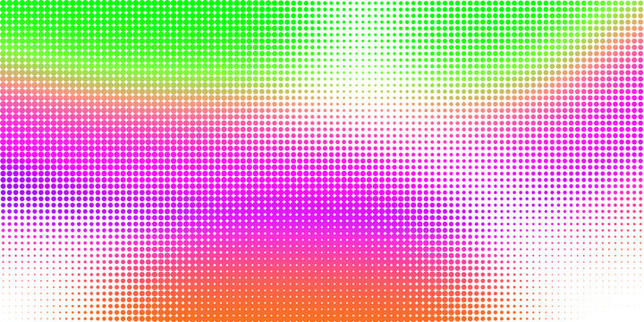 Y2K social media Halftone Gradient Dots Neon Abstract Background
