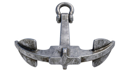 Heavy metal anchor with textured isolated on transparent background © Sumon