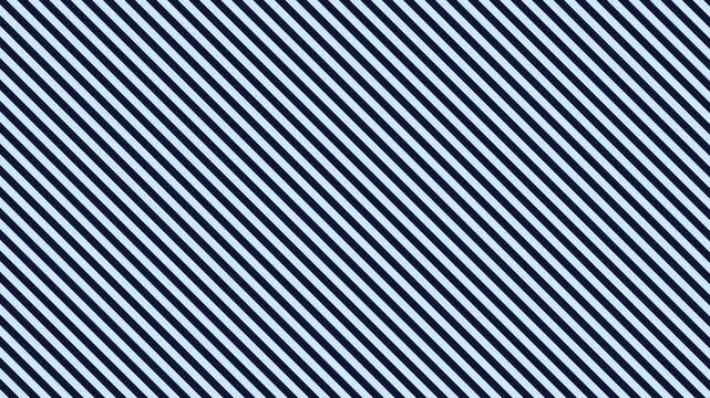 Seamless scrolling midnight and blue stripes pattern, looping animated background for video titles and streams, 4K 58 seconds