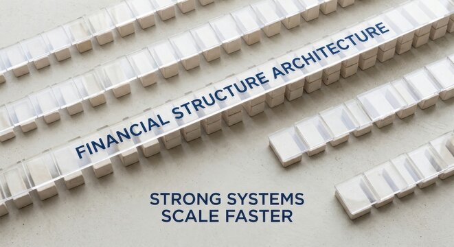 Financial Structure Architecture with Strong Systems Scaling Faster