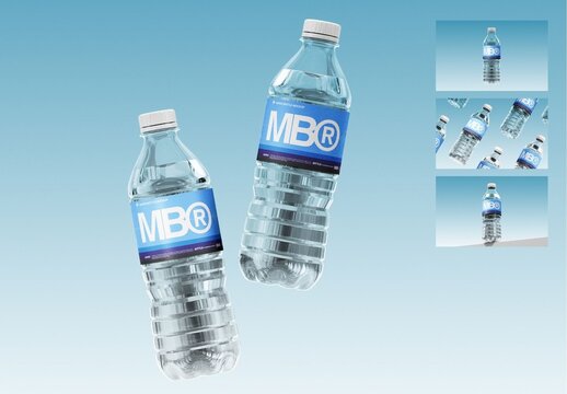 Plastic Bottle Mockup